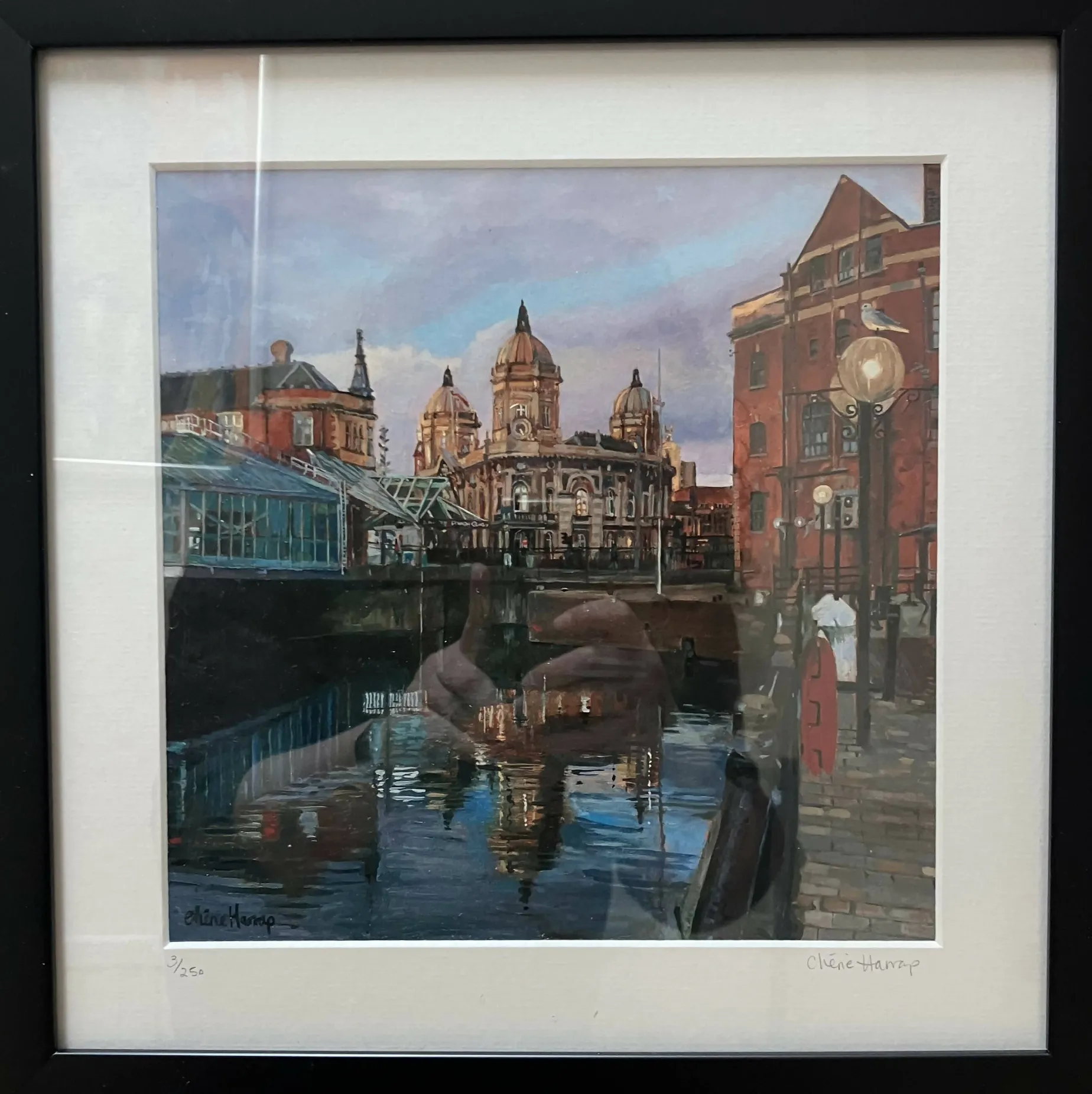 A Sunny Day at Princes Dock - Giclée Print