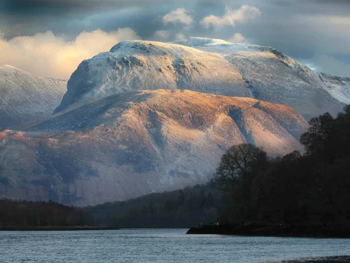 Ben Nevis - Winter Sun