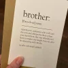 Brother Definition Card
