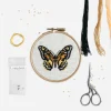 Butterfly Modern Embroidery Kit | Perfect for Beginners | Art & Soul