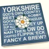 Ceramic Yorkshire Dialect | Hand-Painted | Art & Soul