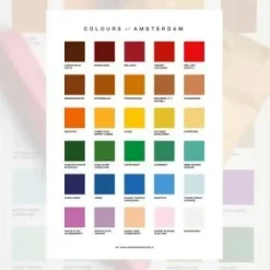 Colours Of Amsterdam Print