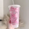 Cute Bows Soft Girl 24oz Cold Cup