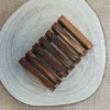 Dark Wood Soap Dish | Stylish & Functional | Art & Soul