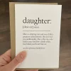 Daughter Definition Card