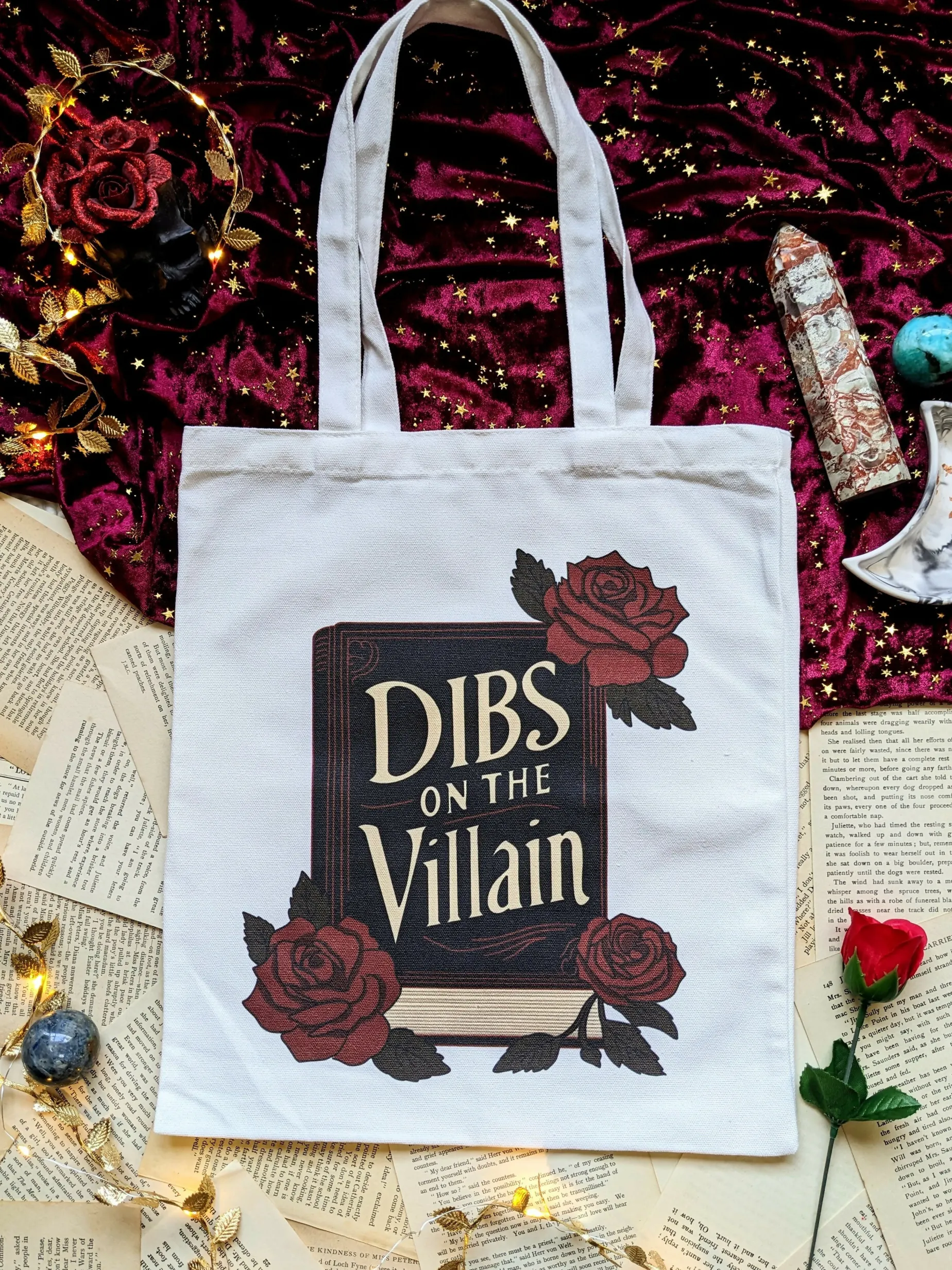 Dibs on the Villain Tote Bag