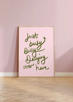 Dilly Dallying Print for Fun Home Decor | Art & Soul