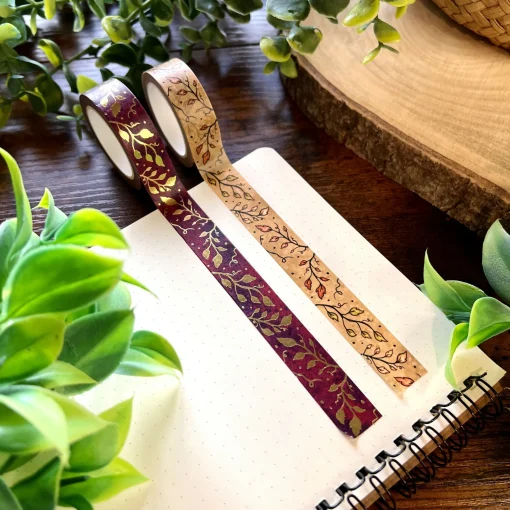 Dragonfly Sky Washi | Inky Black & Green Art | Art & Soul