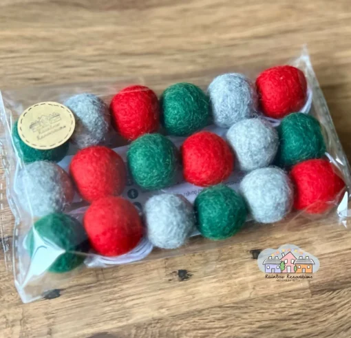 Feltball Garland