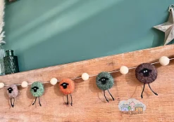 Felted Sheep Garland