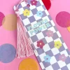 Flower Power Tassel Bookmark