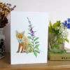Fox and Foxglove Card