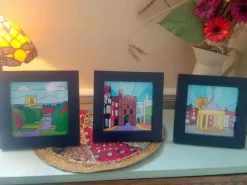 Framed, Mini - York Road to St. Mary's, Beverley