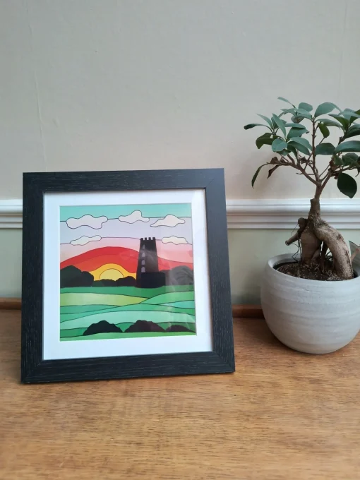 Framed Print - "Sunset at Black Mill, Beverley"