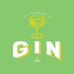 Gin Drinks Coaster