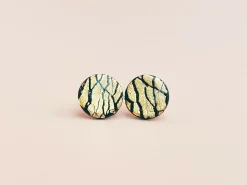 Gold Disk Studs