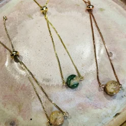 Hand Crafted Polymer Clay Adjustable Bracelet- Various