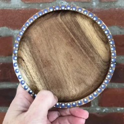 Hand Painted Wooden Trinket Tray