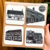 Historic Pubs of Beverley - Set of Four Coasters