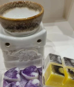 Jacis of York: Wax Burner and 2 Packs of 6 Wax Melts - Gift Set