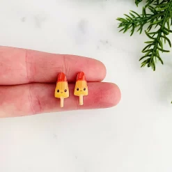 Kawaii Style Ice Lolly 2 Stud Earrings
