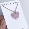 Large Speckled Lilac Necklace