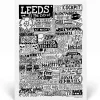 Leeds Landmarks Greeting | Music Fan Gift Idea | Art & Soul