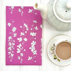 Linen Tea Towel - Blossom