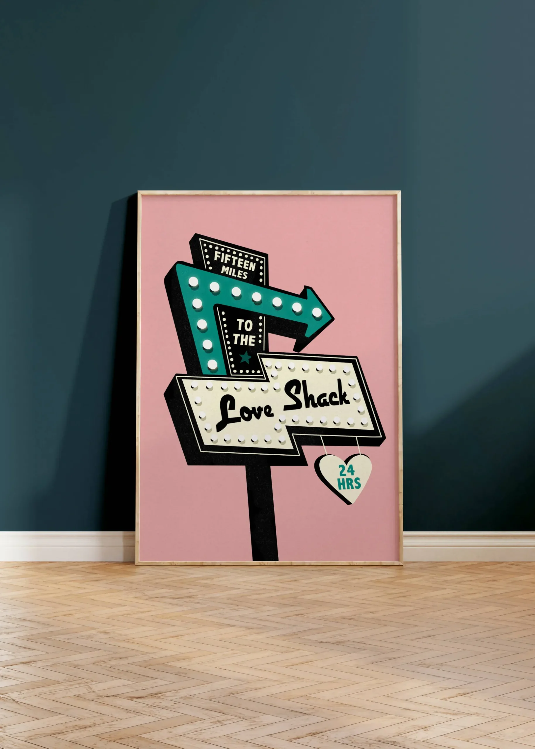 Love Shack Print - Perfect for Music Lovers | Art & Soul