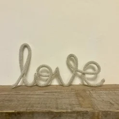 Love Wire Word Decoration