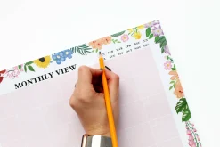 Monthly Planner Tear Off Desk Pad, Large A3
