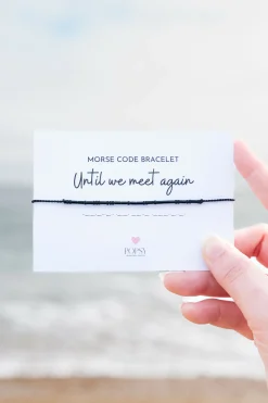 Morse Code Tiny Bead Bracelets - Various Designs