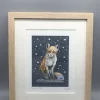 Night Time Tales - Limited Edition Giclee Print presented in Oak Frame