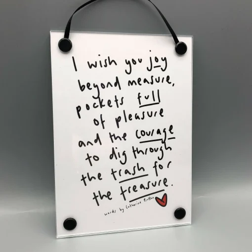 Original Poem - Multiple Options (A6 Hanging Frame)