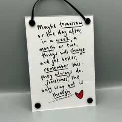 Original Poem - Multiple Options (A6 Hanging Frame)