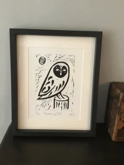 Perching Owl