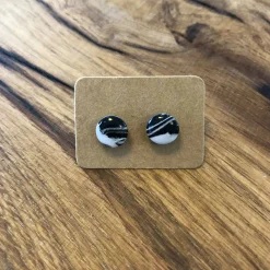Polymer Clay Stud Earring Collection: Medium
