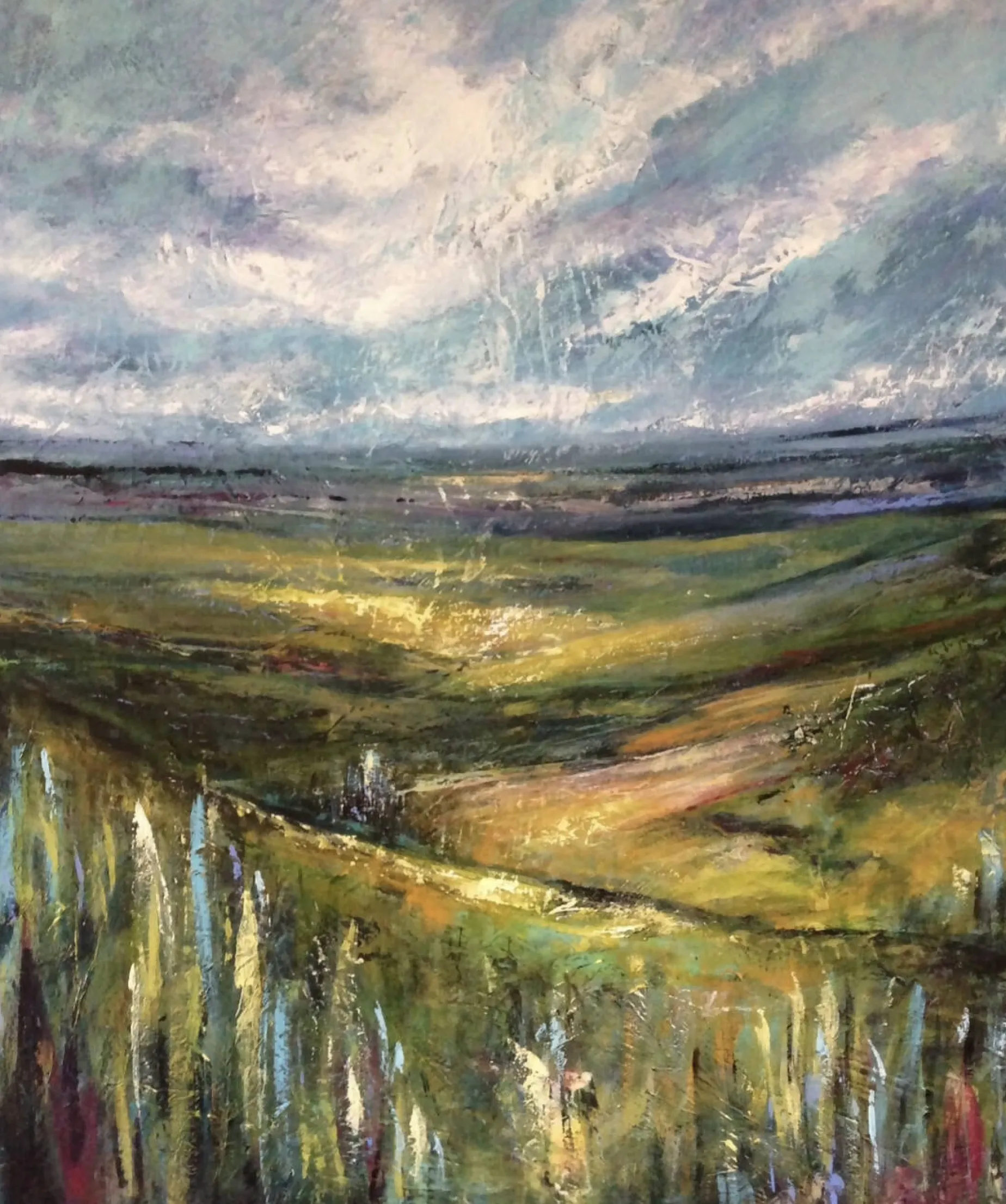 Returning Home from Staithes - Card