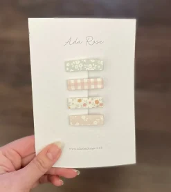 Set of 4 Hair Clips