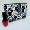 Small Make Up Bag - Blue Tiger