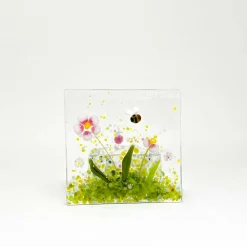 Small Pink Flower Tea Light