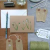 Snowdrops Hand Finished Card