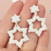 Snowflake Dangle Earrings