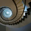 Spiral stairs (A4 frame)