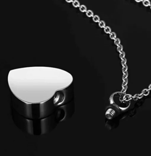 Stainless Steel Wings Urn Pendant