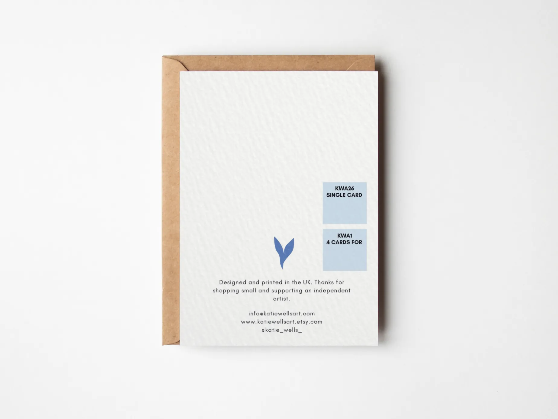 Thank You Card With Hearts and Tulips