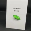 ‘Two Peas in a Pod’ - Pom Pom greeting card