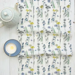 Wildflowers Linen Tea Towel | Durable & Eco-Friendly | Art & Soul