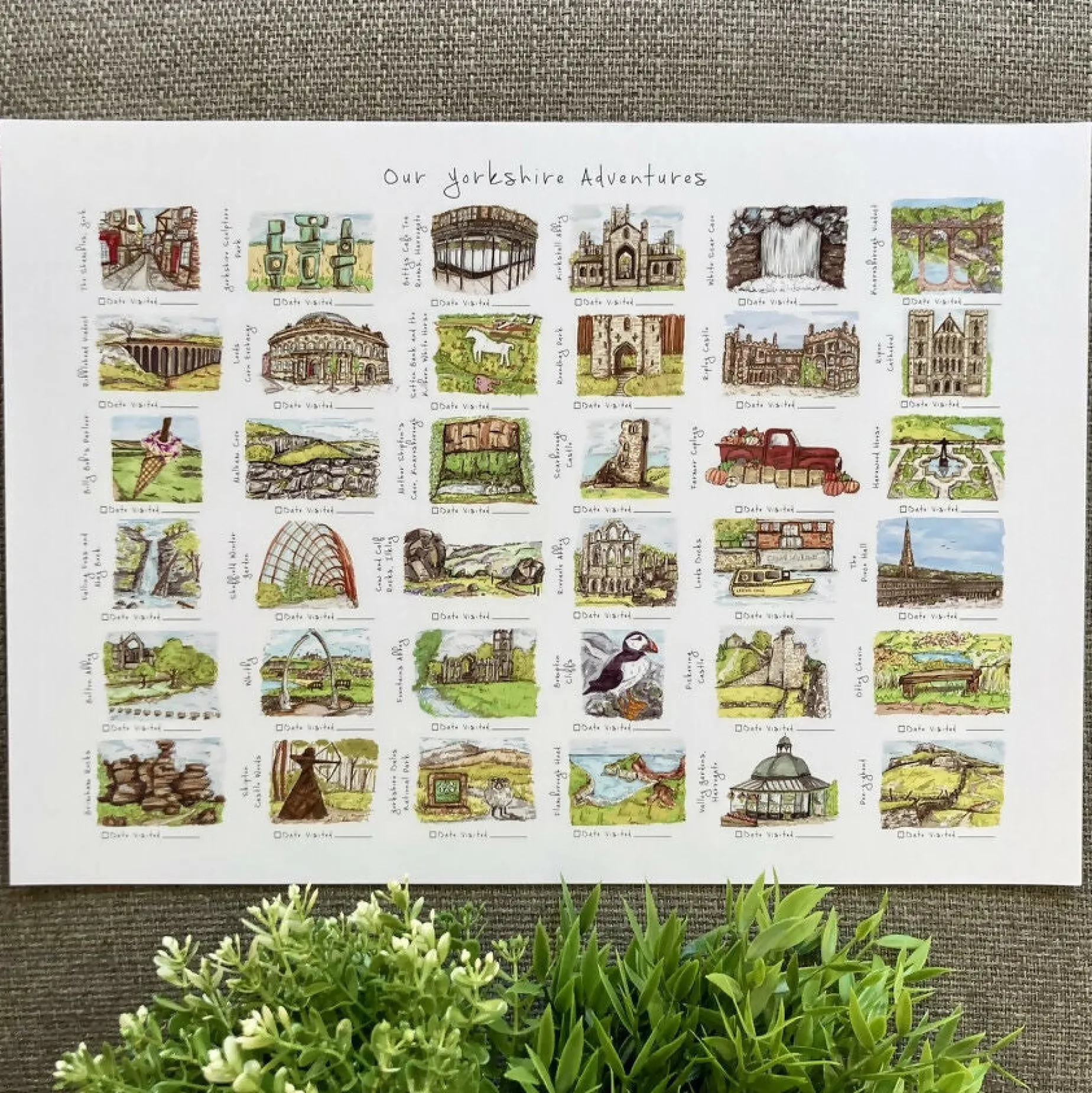 Yorkshire Adventures Art Print