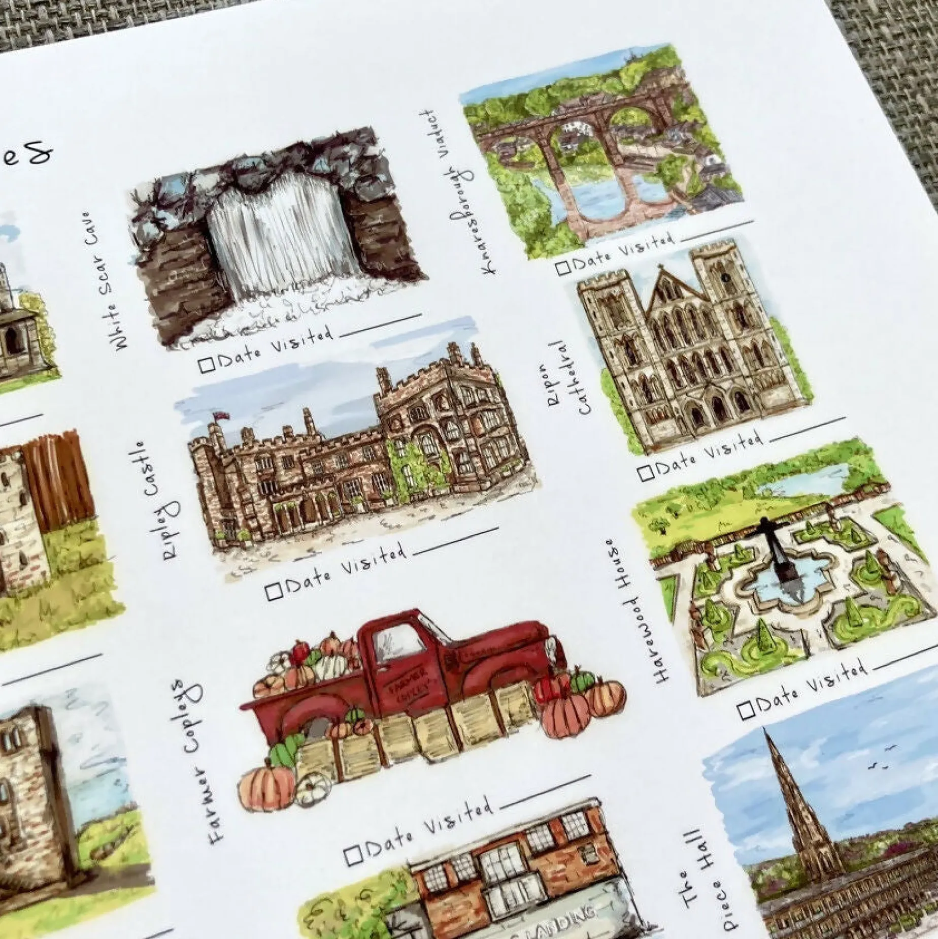 Yorkshire Adventures Art Print